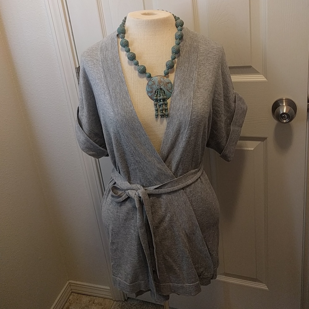 Gap wrap cardigan